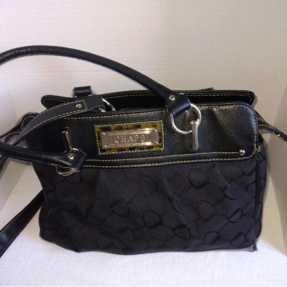 Chap Black Canvas Tote